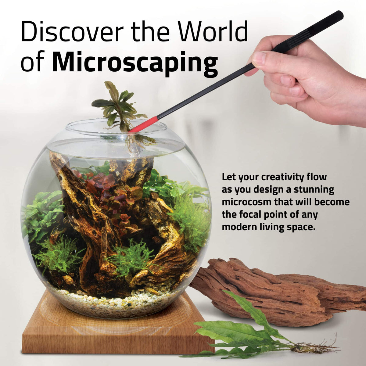 Fluval Liv Aquarium Kit, 1.6 US Gal / 6 L Hagen Group