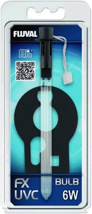 Fluval FX UVC 6W replacement bulb and gasket Hagen Group