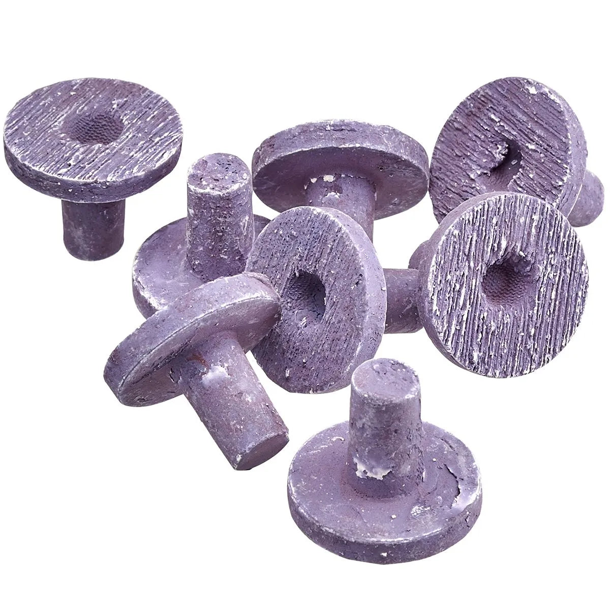 Oceans Wonders NextGen Reefs Coral Frag Plugs 1" ceramic coralline purple 25 pc