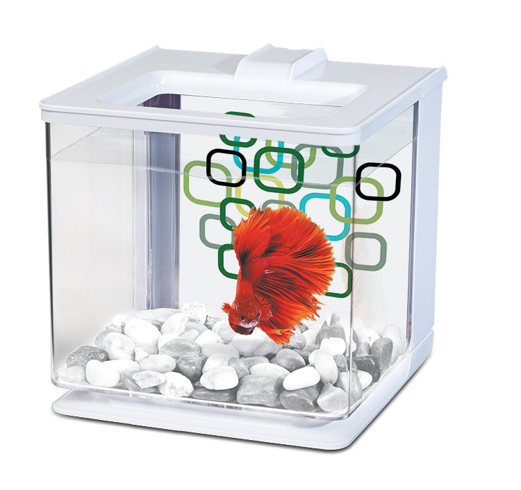 Marina 2.5L EZ-Care Betta Kit - White
