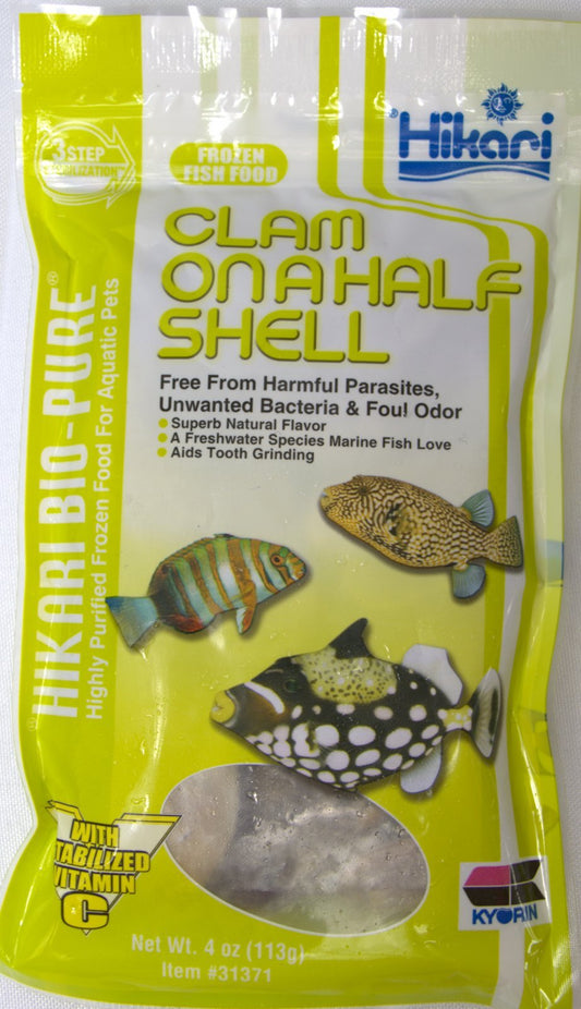 Hikari Bio-Pure Frozen Clams sa Half Shell