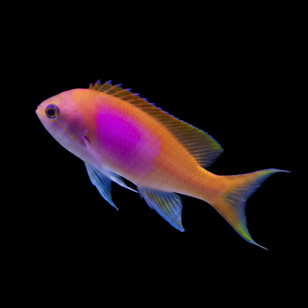 Squareback Anthias Concrete Blonde Aquatics