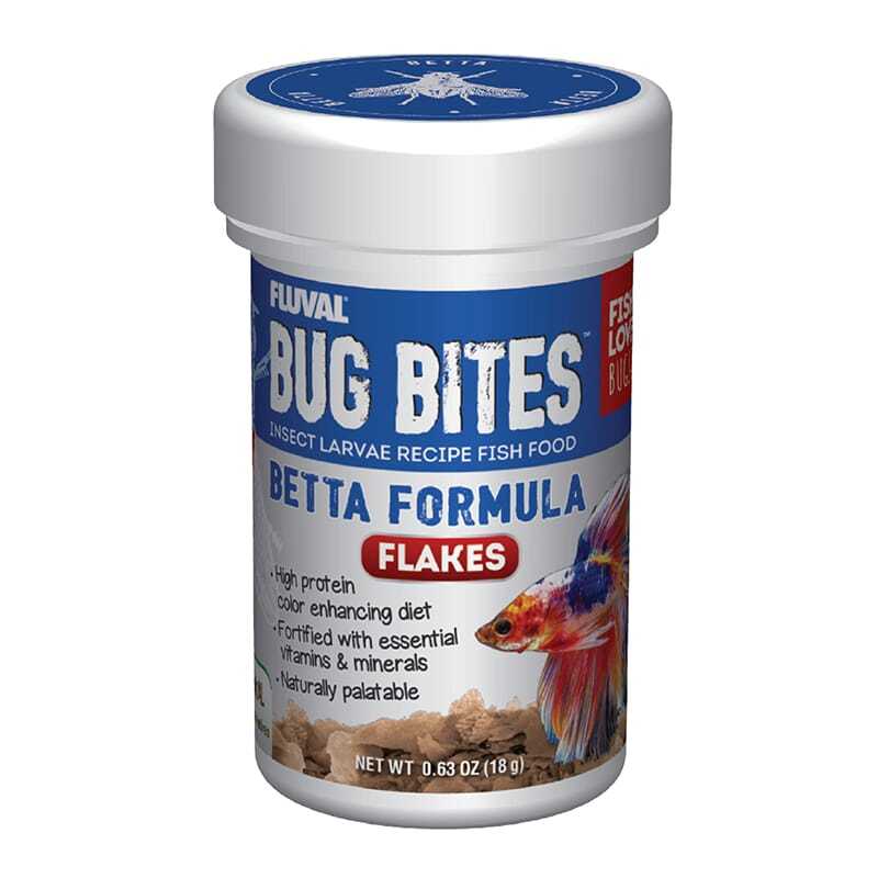 Fluval Bug Bites Betta Formula Flakes 18 g (0.63oz)