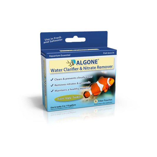 Algone Aquarium Water Clarifier at Nitrate Remover Filter Supot