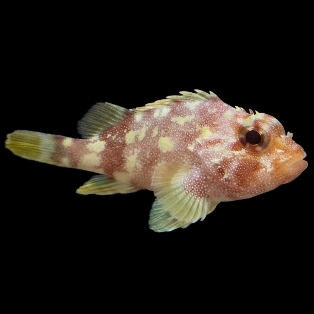 Yellow spotted Dwarf Scorpionfish
