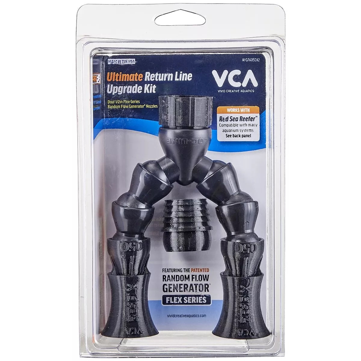 Vivid Creative Aquatics Flex Series Ultimate Return Line Upgrade Kit Dual 1/2"