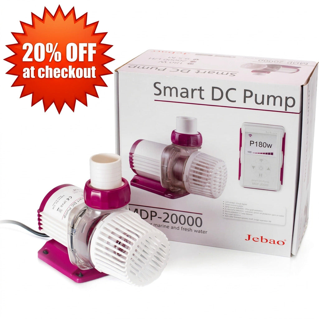 Jebao MDP Smart DC Pump with LCD Display Controller Concrete Blonde Aquatics