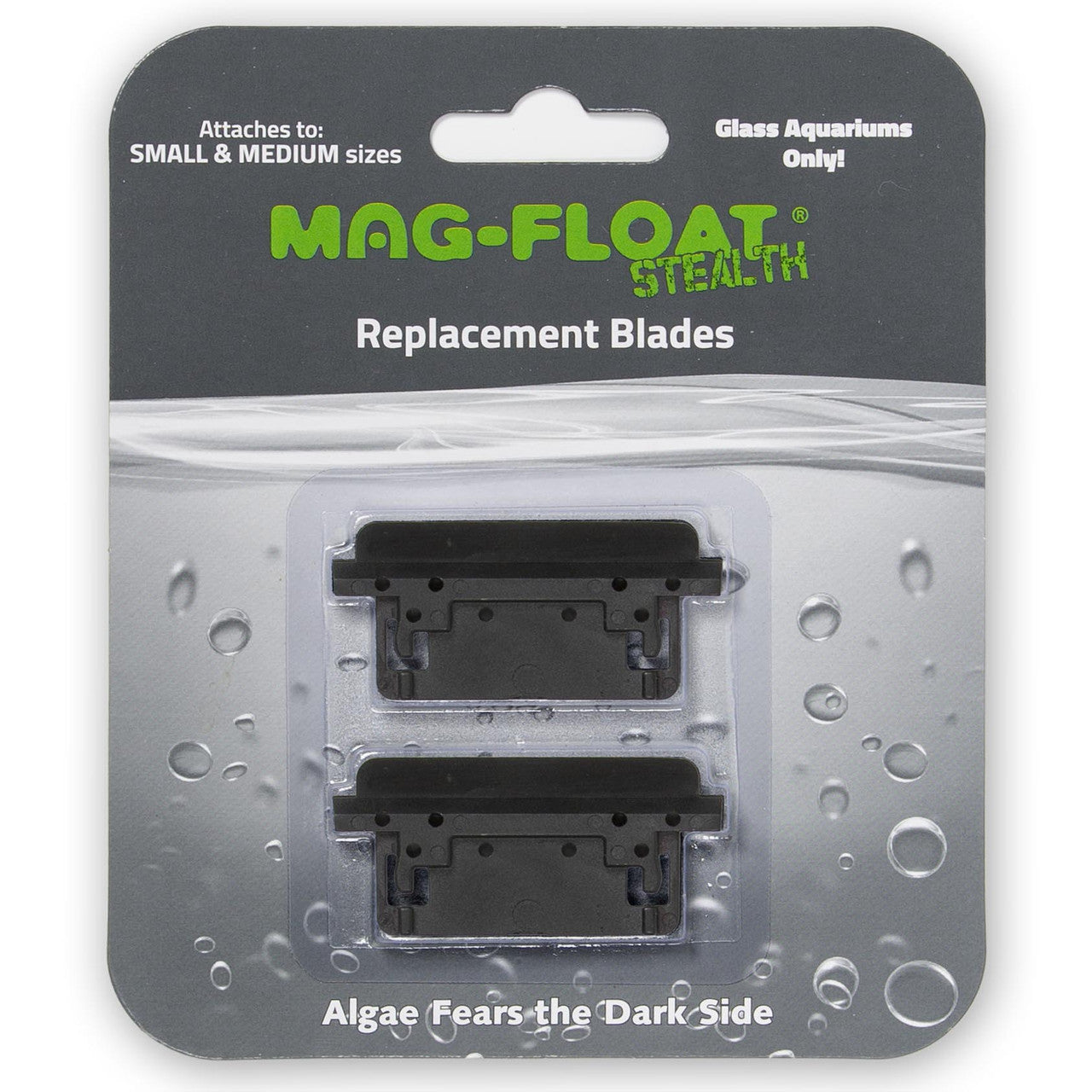 Mag-Float Stealth Magnet Cleaner 2 Pack of Replacement Blades (Small & Medium)