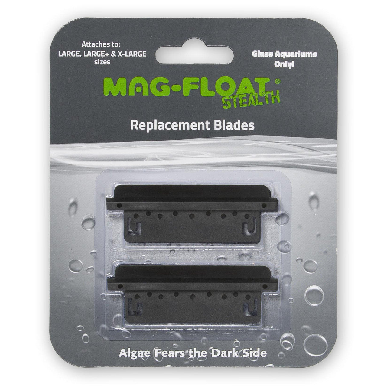 Mag-Float Stealth Magnet Cleaner 2 Pack of Replacement Blades (Large & Large+ Plus)