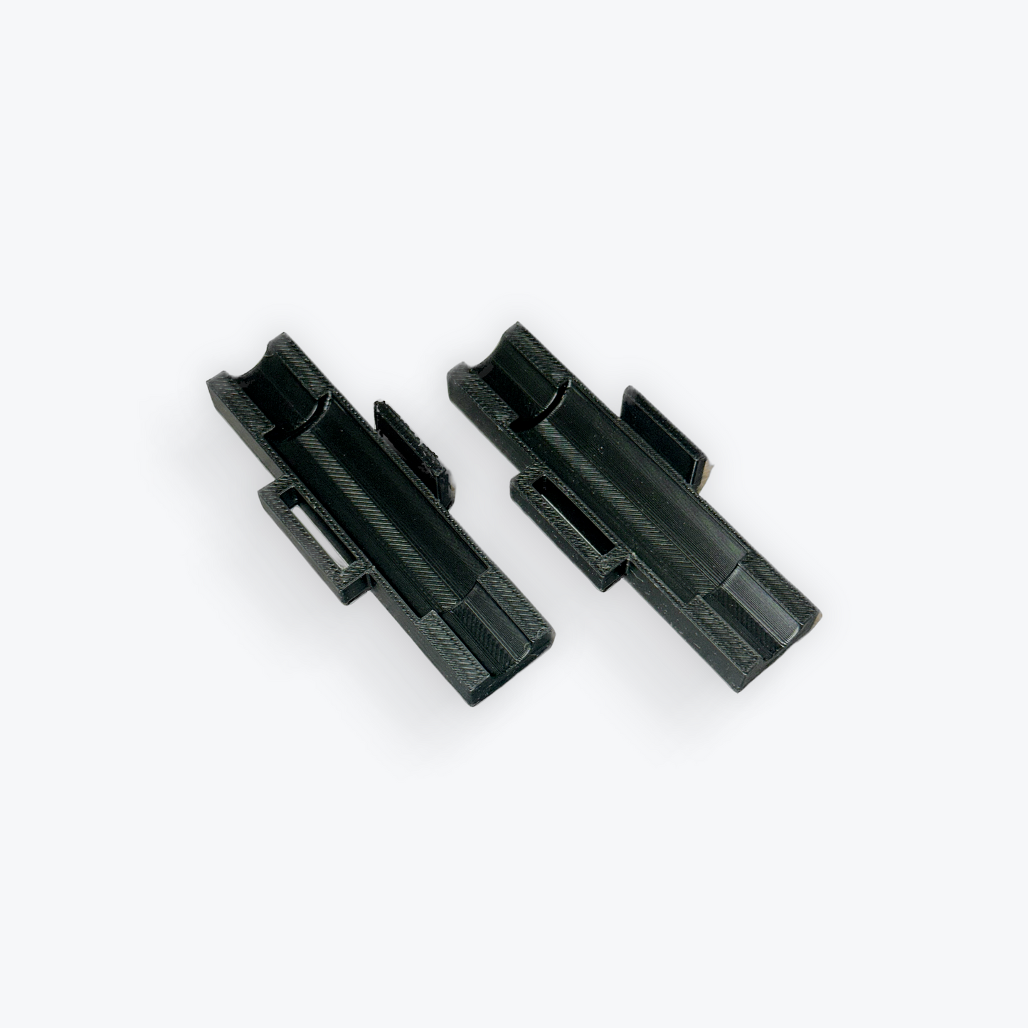 DC adapter coupler lock - 3D printed