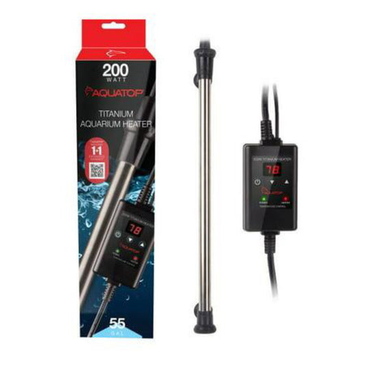 Aquatop 200 Watt Titanium Aquarium Heater na may Controller