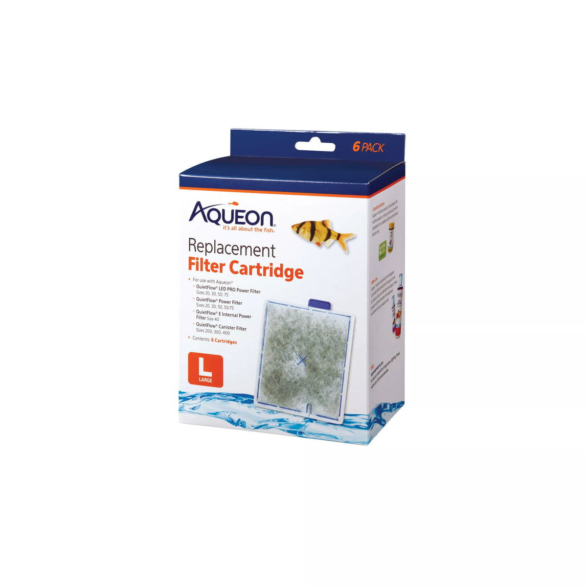Aqueon Replacement Aquarium Filter Cartridges Large 3pk Cichlid Wholesale