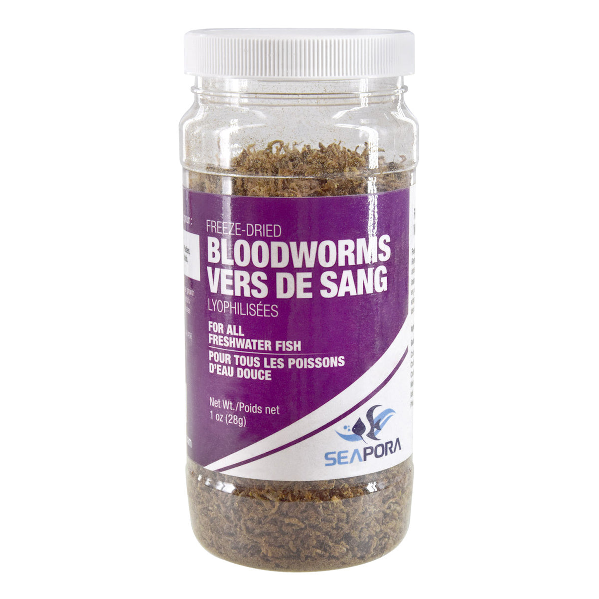 Seapora Freeze-Dried Bloodworms Pet Save