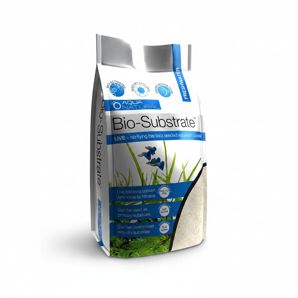 Pisces Aqua Natural Bio-Live Sugar White Freshwater Substrate 5Lb