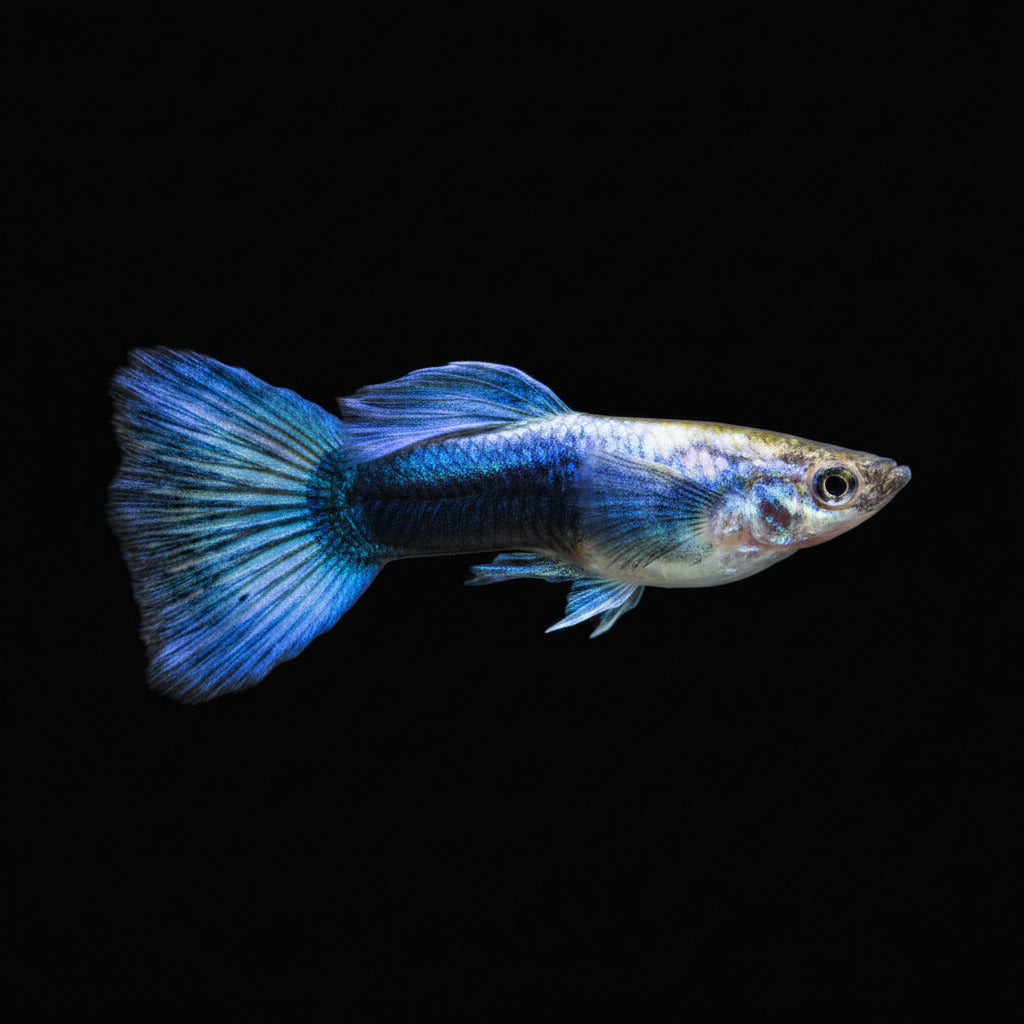 Blue Tail Guppy - Female Afishionados