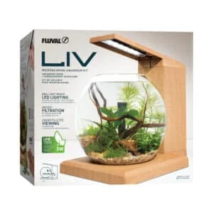 Fluval Liv Aquarium Kit, 1.6 US Gal / 6 L