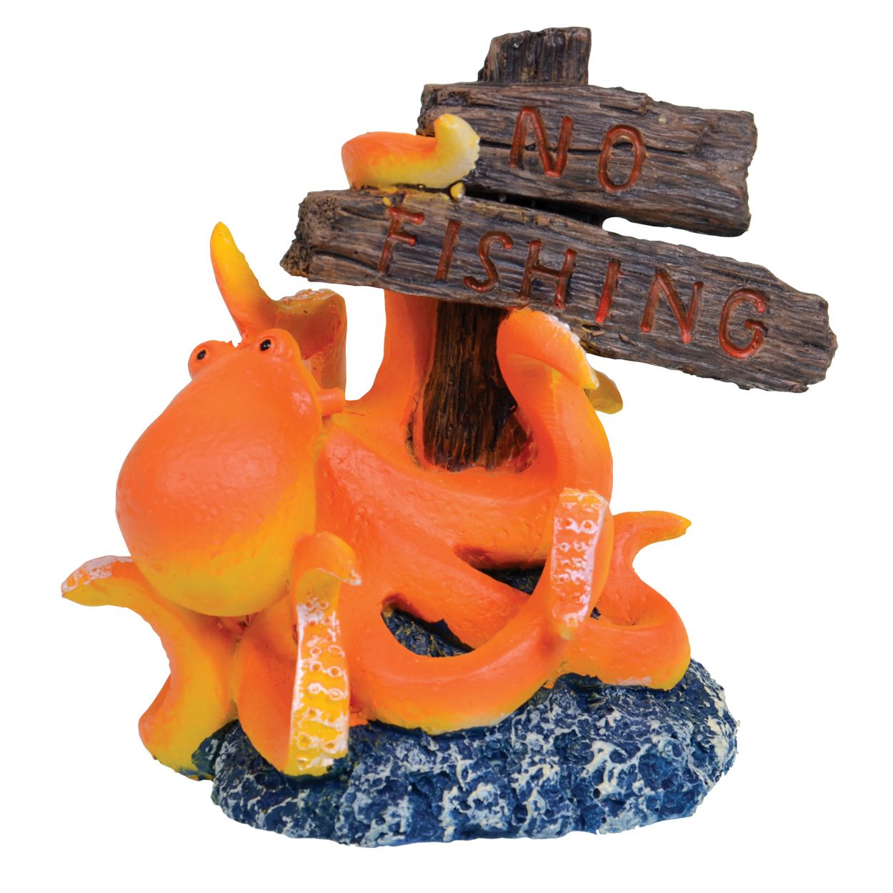Underwater Treasures "No Fishing" Octopus