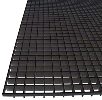 Black Egg Crate 2 x 1 cut to order