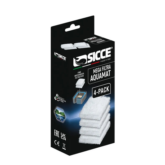 Sicce Mega Filtra Mega Filtra Aquamat Pads (4 Pack)