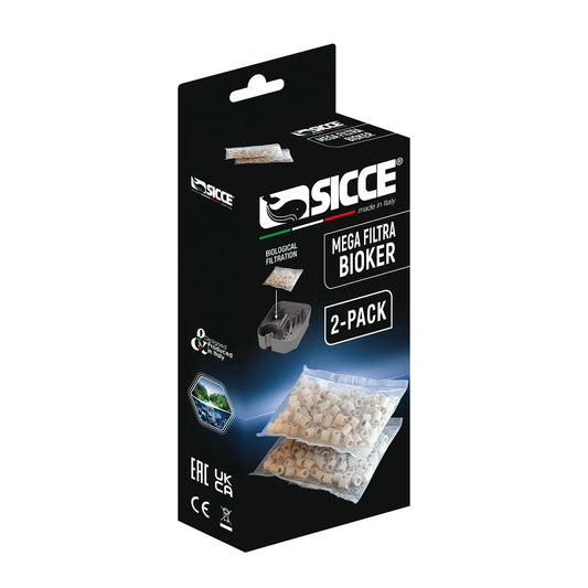 Sicce Mega Filtra Mega Filtra Bioker Media (2 Pack)
