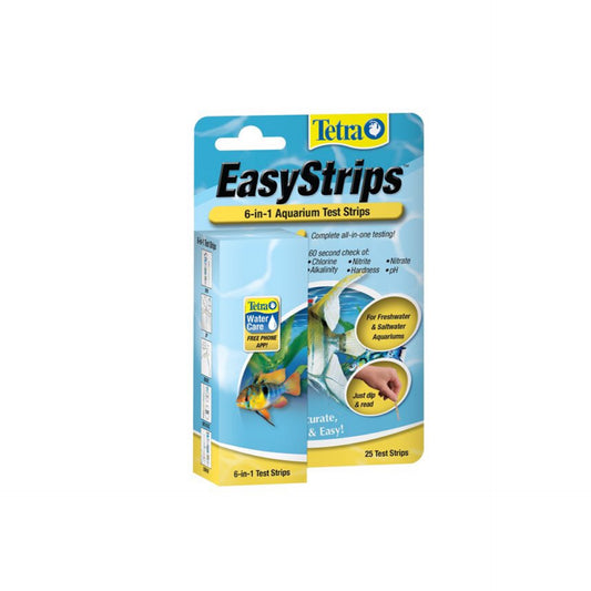 Spectrum Tetra EasyStrips 6-in-1 Test Strips 25PK