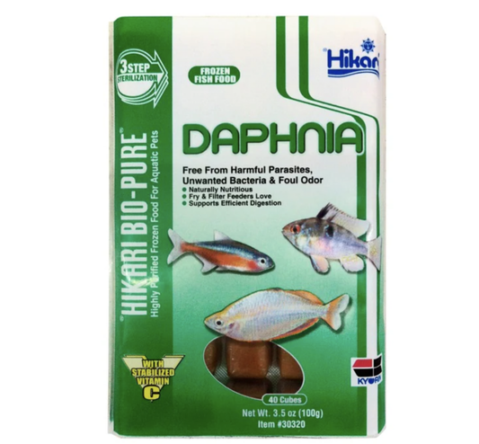 Hikari Bio-Pure Frozen Daphnia 3.5 oz cubes