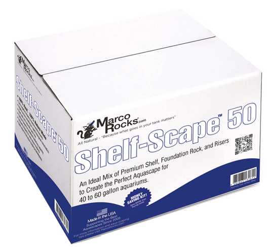 MarcoRocks Shelf-Scape 50 Kit (40lb Box)