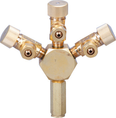 ISTA Metal CO2/Air Flow Regulator - 3 Ways