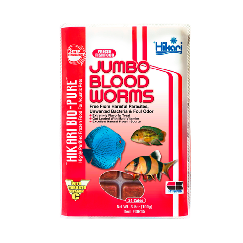 Hikari Bio-Pure Frozen Jumbo Bloodworms