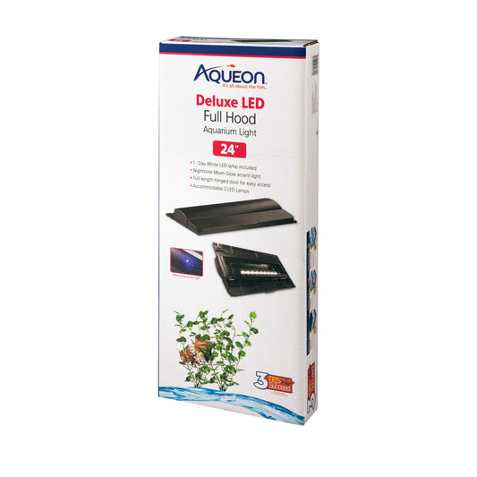 Aqueon Deluxe LED Full Aquarium Hood 24"