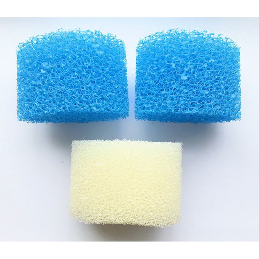 Sicce ADV Shark Sponge 2 Blue & 1 White