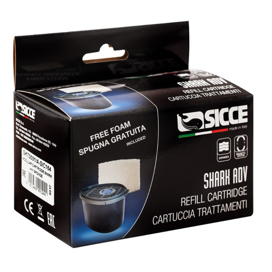 Sicce Shark Filter ADV Cartridge with White Sponge