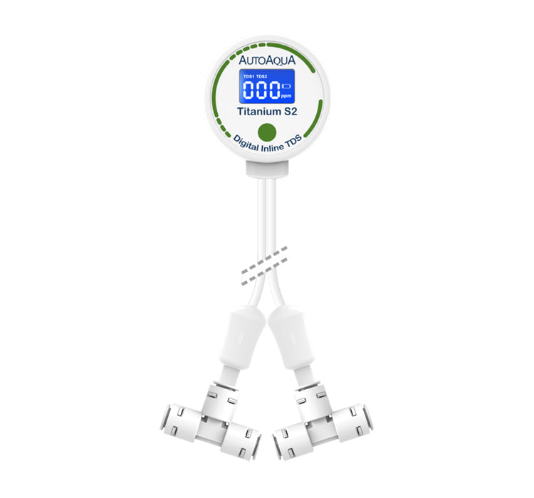 AutoAqua Digital Inline TDS - Titanium S2