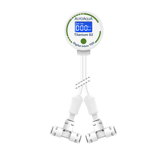 AutoAqua Digital Inline TDS - Titanium S2
