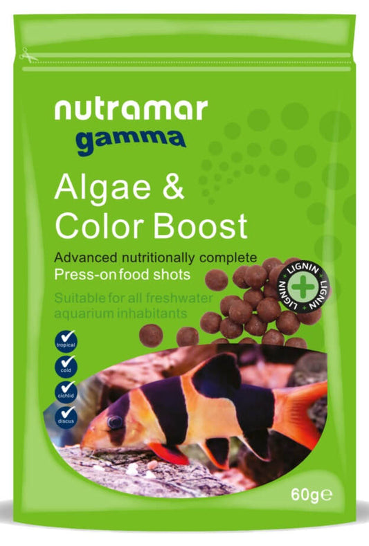Nutramar Freshwater Algae & Color Boost Shots 12mm / 60g