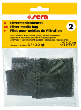 Sera filter media bags