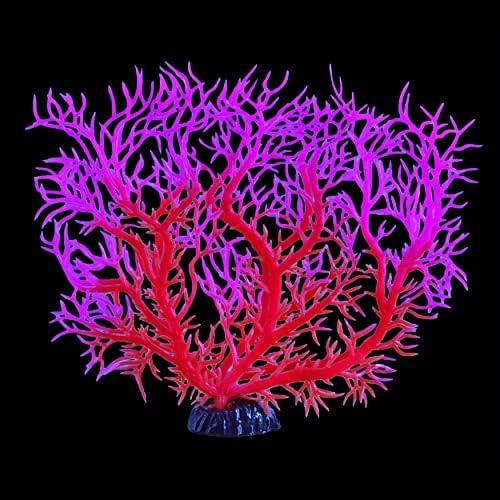 Underwater Treasures Glow Sea Fan - Red/Purple