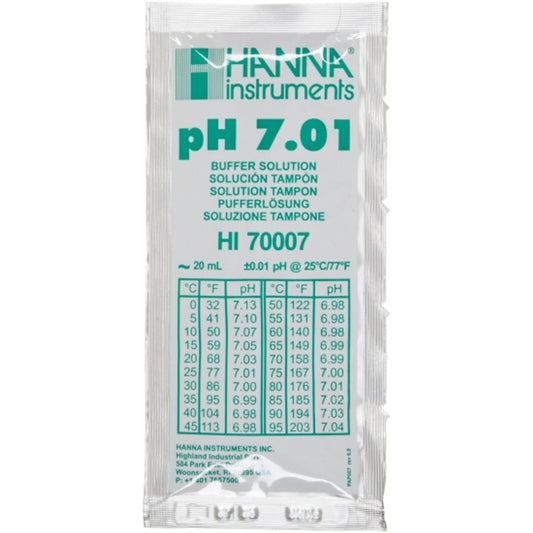 Hanna Instruments HI70007 pH 7.01 buffer solution 20ml