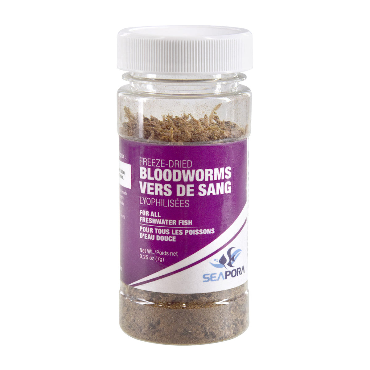 Seapora Freeze-Dried Bloodworms Pet Save