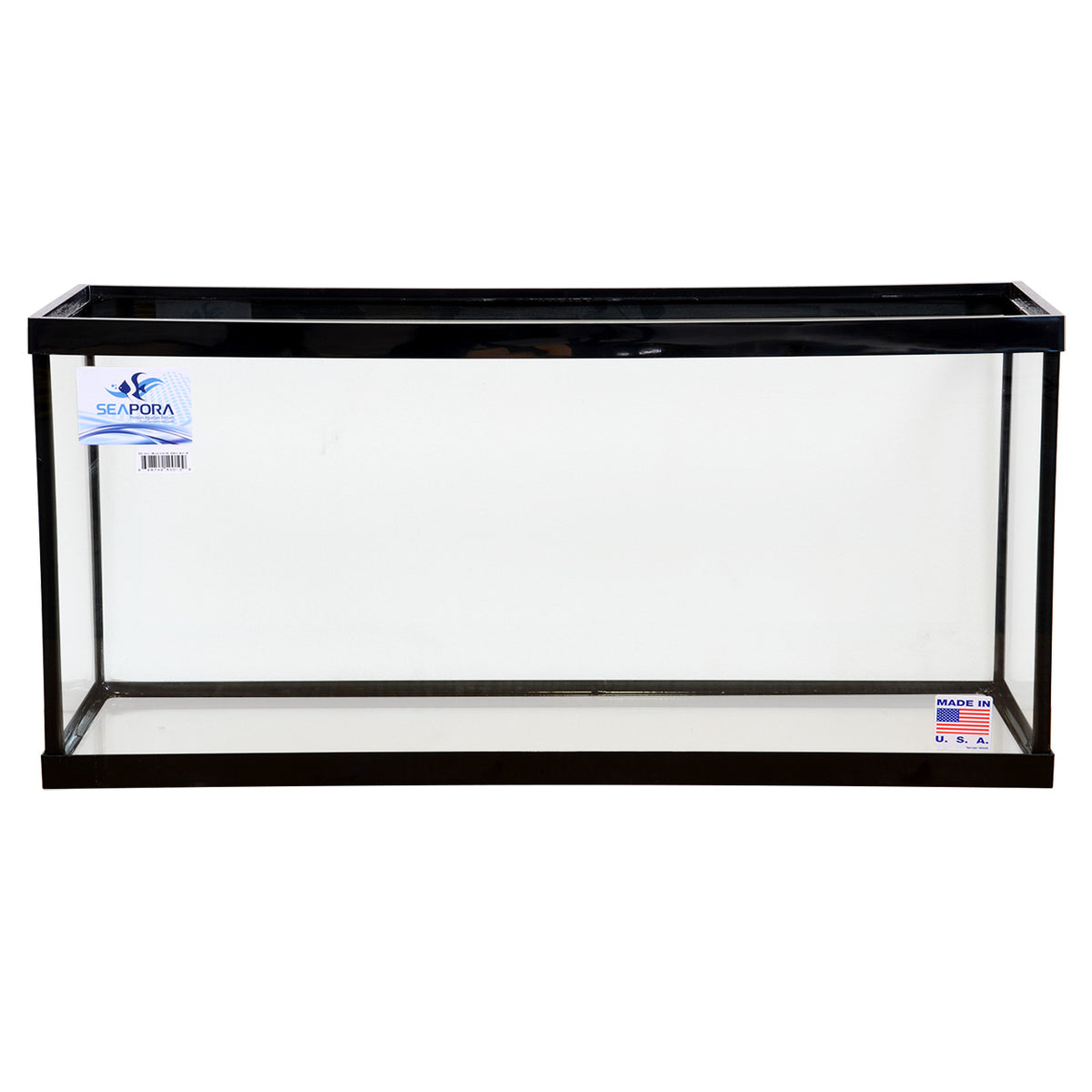 Seapora Standard Aquarium Black Trim Concrete Blonde Aquatics