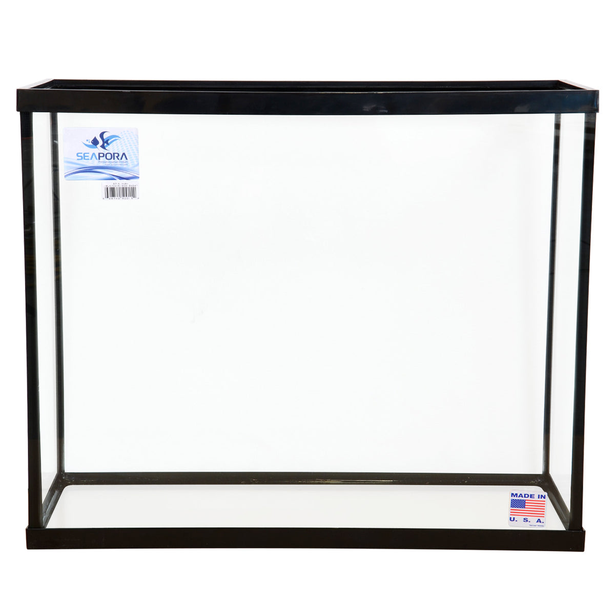 Seapora Standard Aquarium Black Trim Concrete Blonde Aquatics