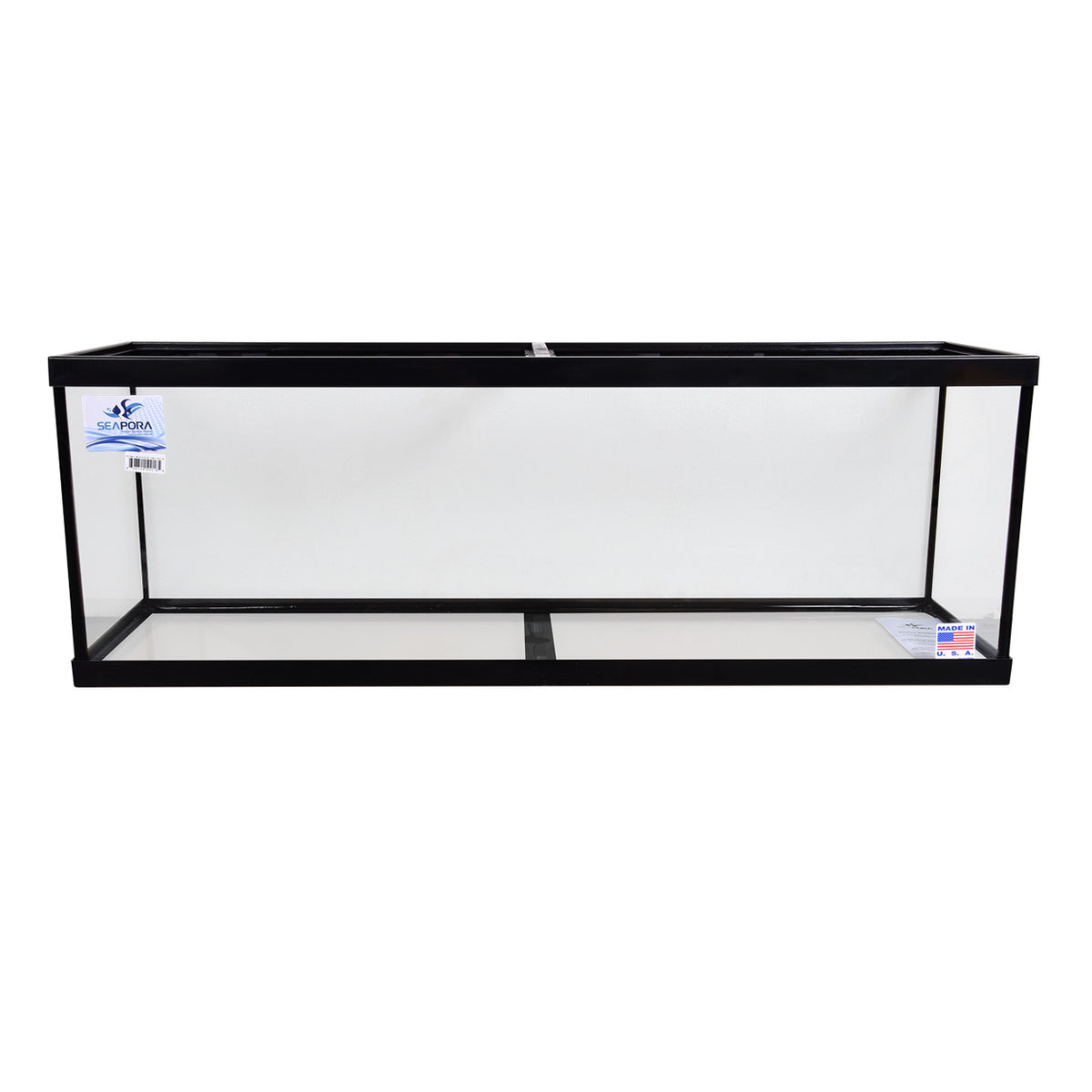 Seapora Standard Aquarium Black Trim Concrete Blonde Aquatics