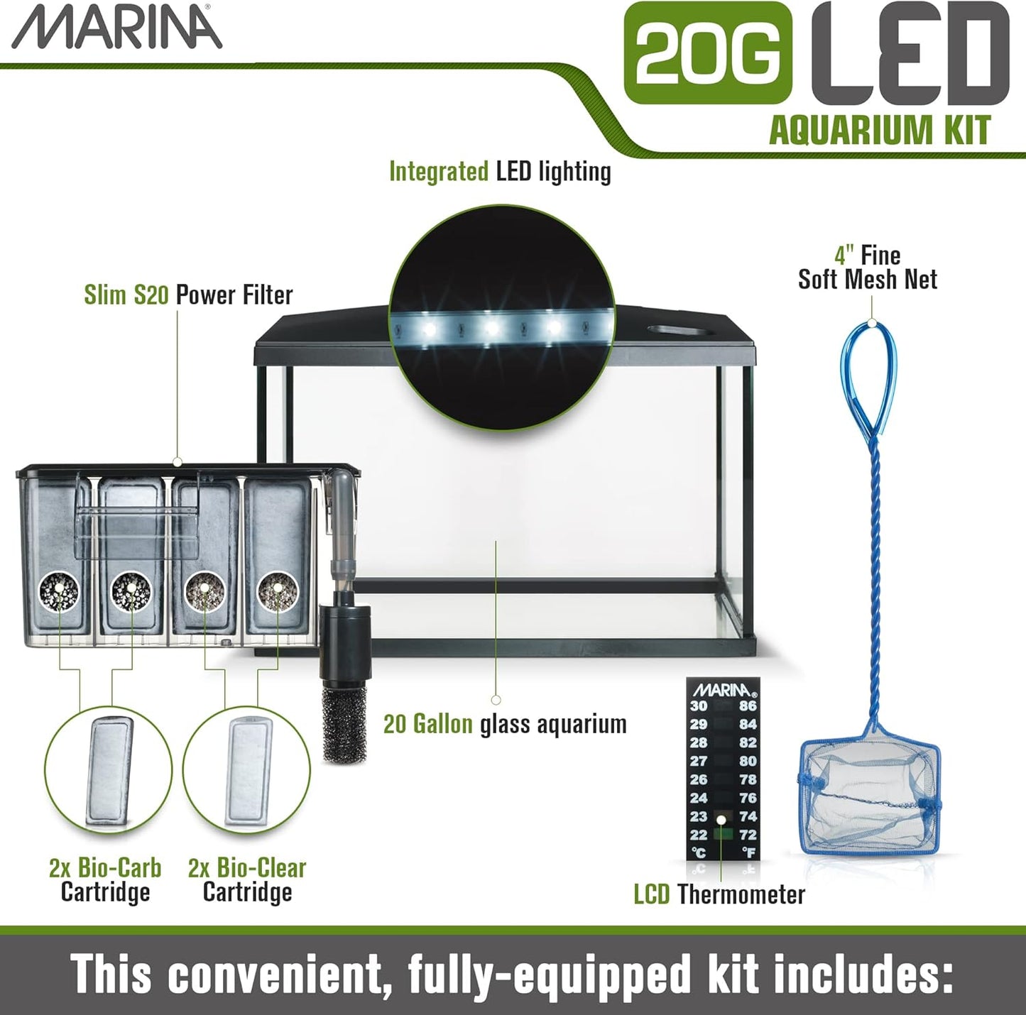 Marina LED Aquarium Kits