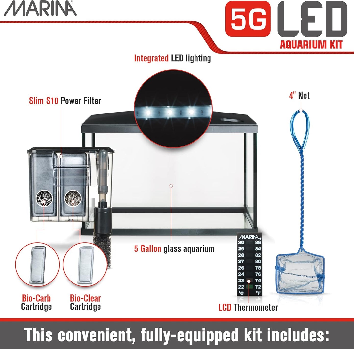 Marina LED Aquarium Kits