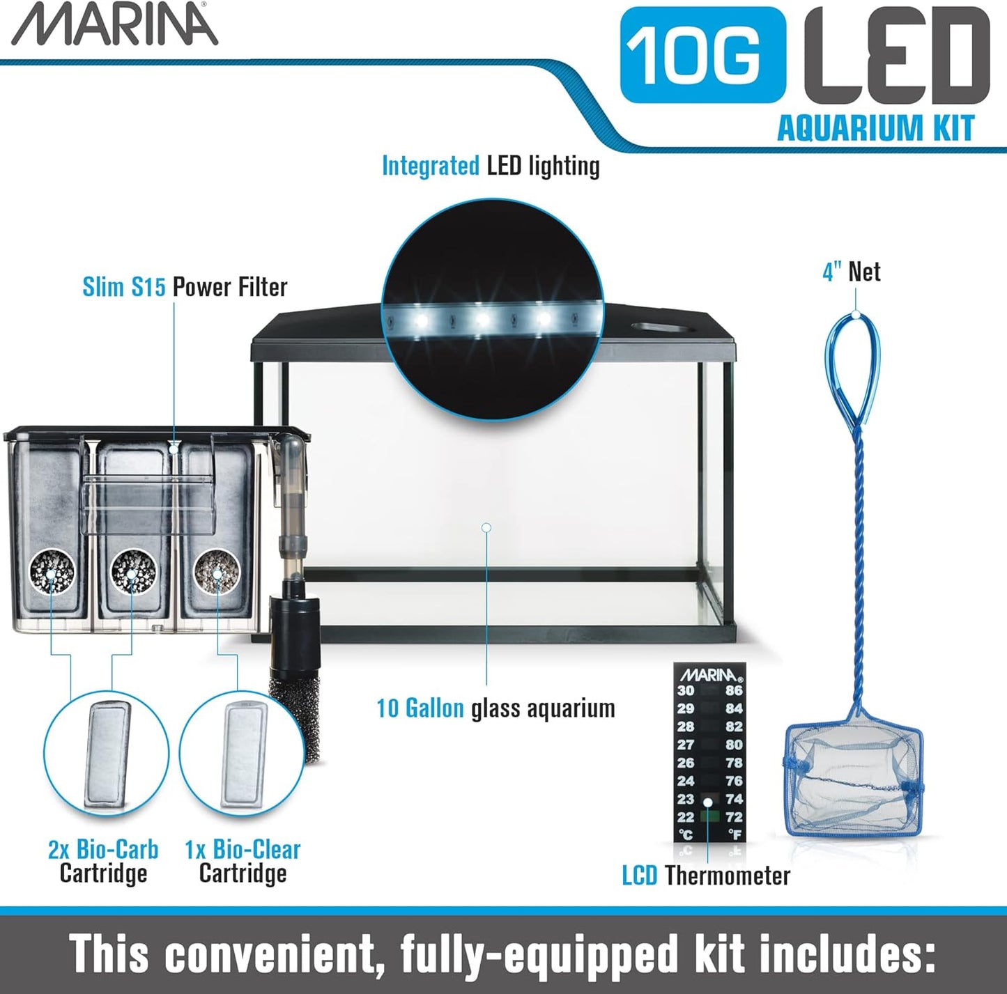 Marina LED Aquarium Kits