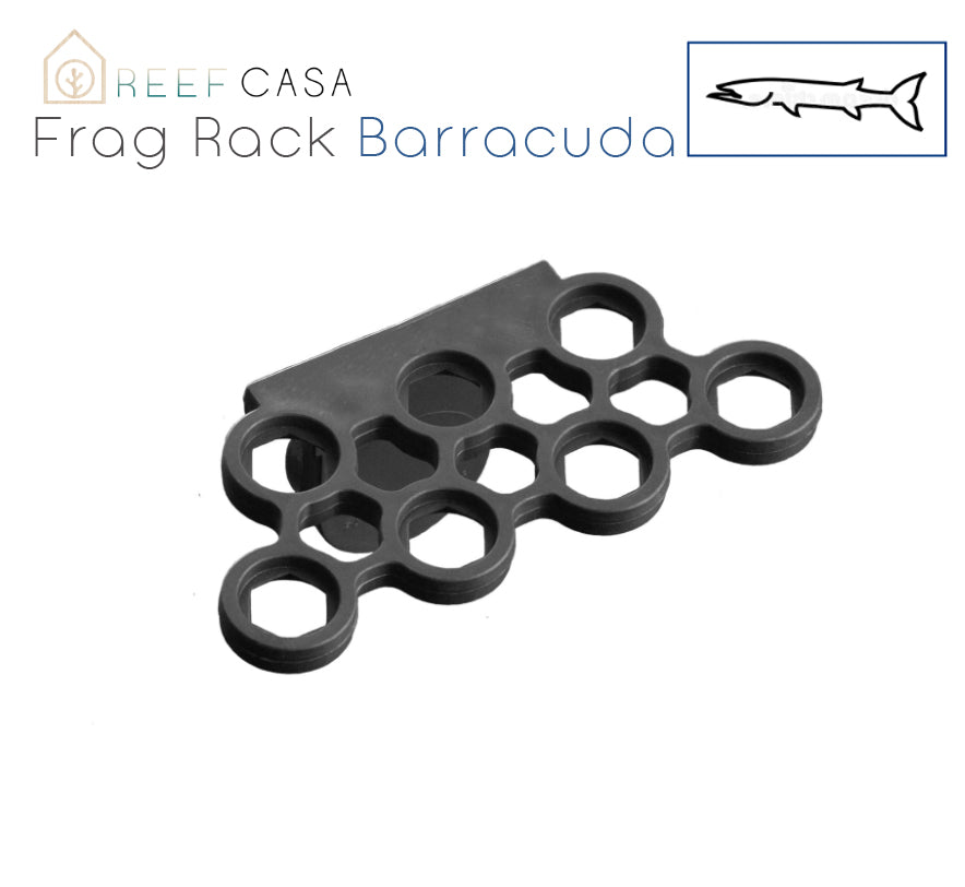 Reef Casa Barracuda Frag Rack X-Strong Magnet (7 Hole – 1/2” Glass)