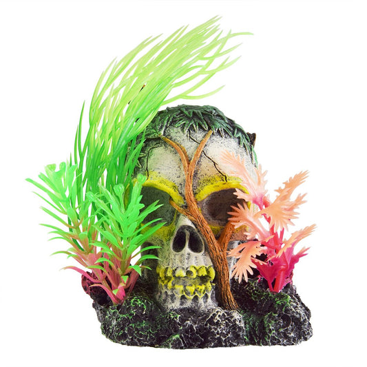 Underwater Treasures Glowing Vine Skull