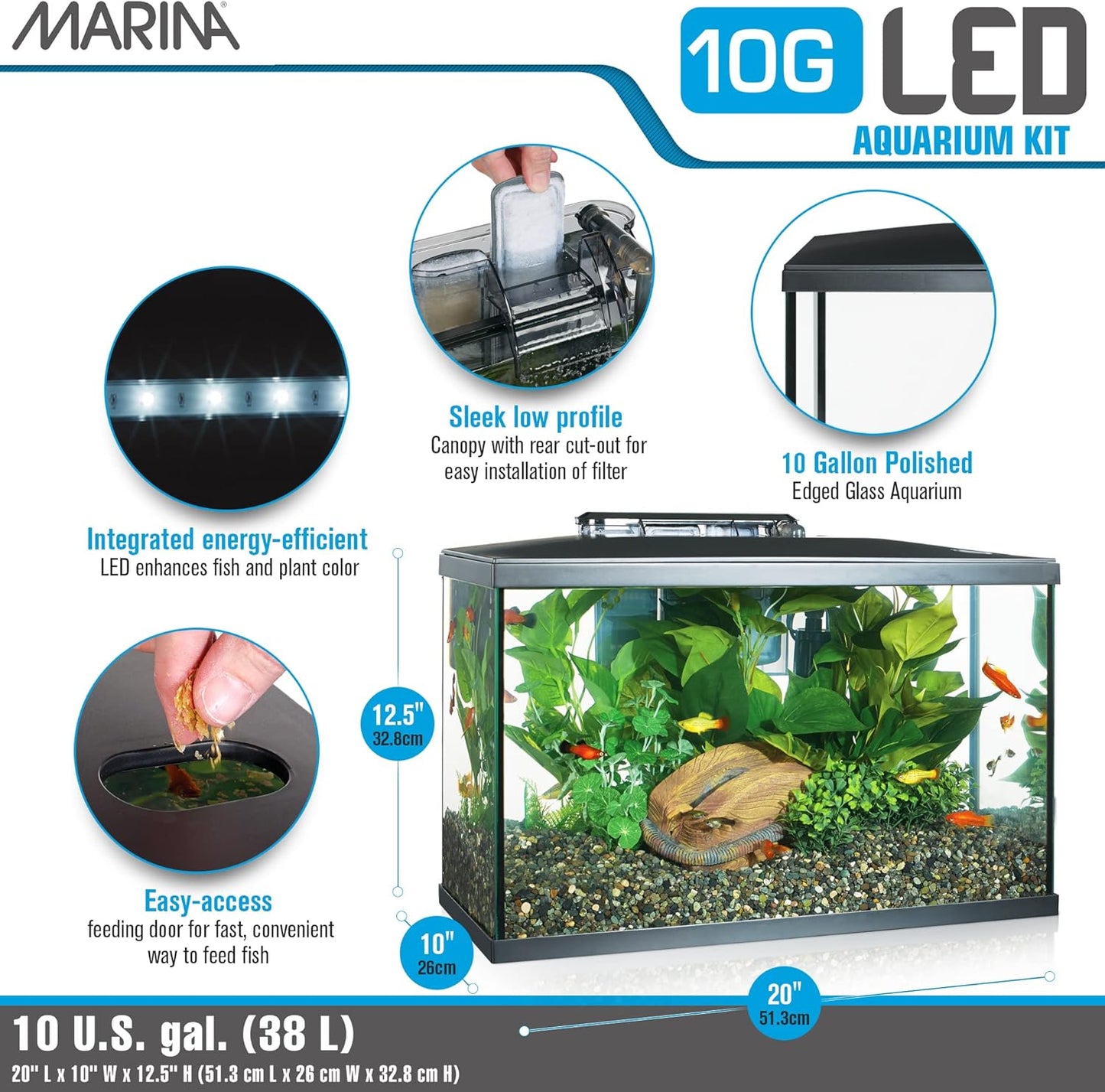 Marina LED Aquarium Kits
