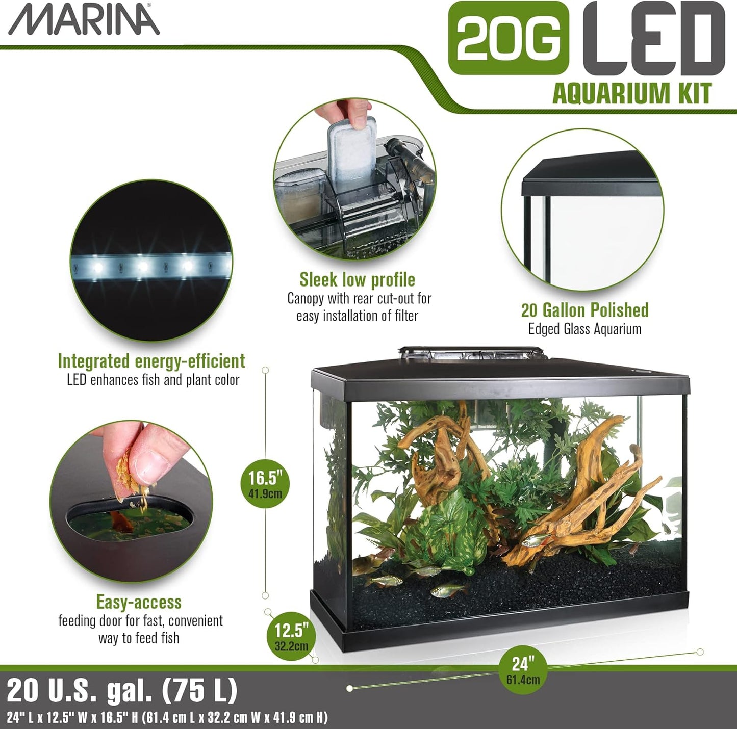 Marina LED Aquarium Kits