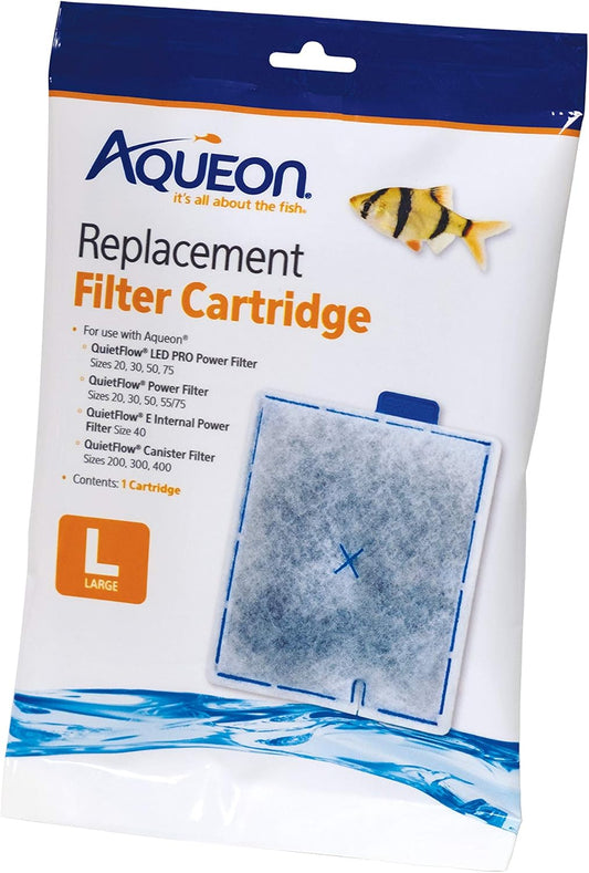 Aqueon Replacement Aquarium Filter Cartridges Large 1pk